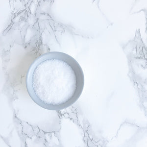Gray + White Salt Cellar Pinch Bowl