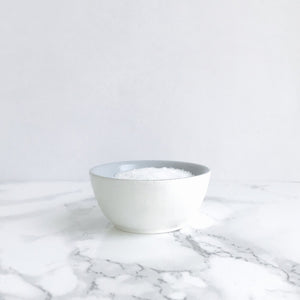 Gray + White Salt Cellar Pinch Bowl