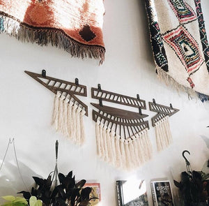 Fringed Wings Wall Hanging