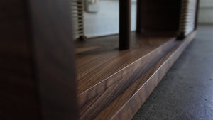 The Outpost Media Console-Black Walnut