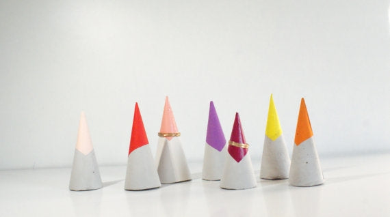 Colores Glazed Ring Cone