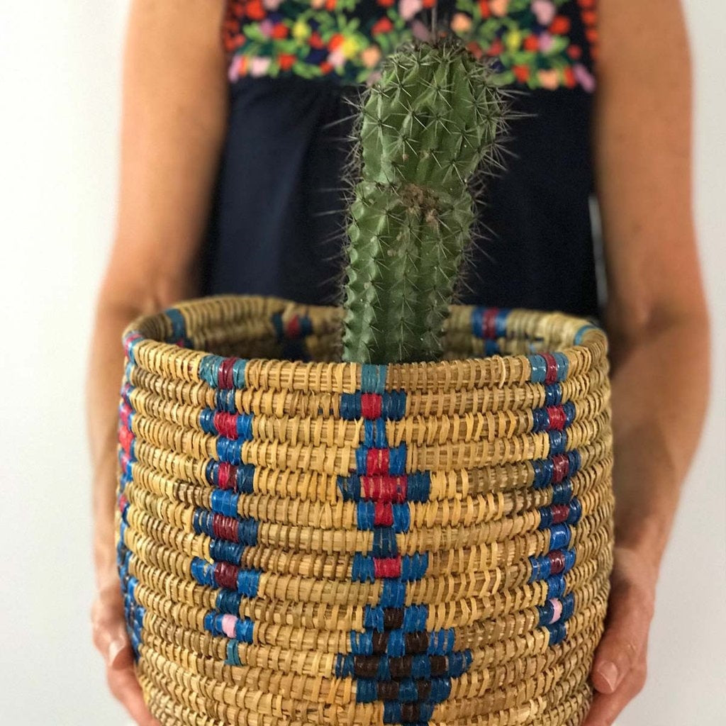 Souk Berber Lidded Basket