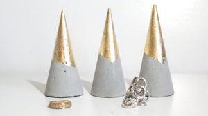 Gold Dipped Ring Cone