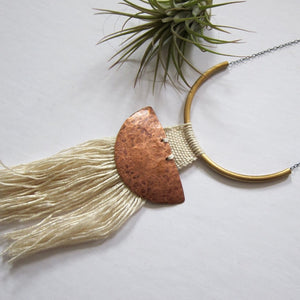 Copper Athena Pendant