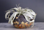 Charcoal Gold Leaf Planter Bowl