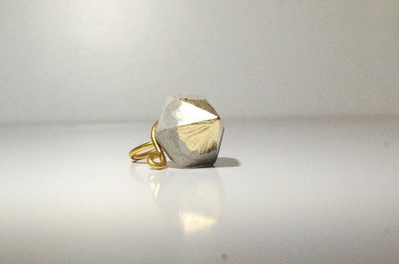Minimalist Gold Dipped Ring