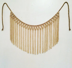 Fringed Wall Hanging+Curtain+Window Covering