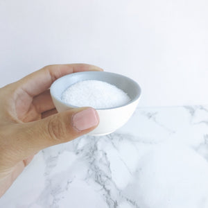 Gray + White Salt Cellar Pinch Bowl